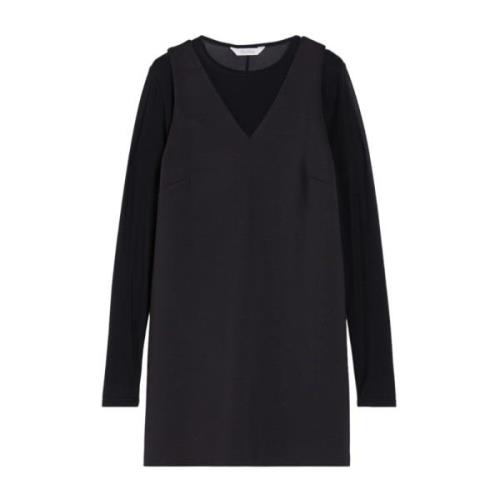 Max Mara Svart Easywear Klänning Chopin Black, Dam