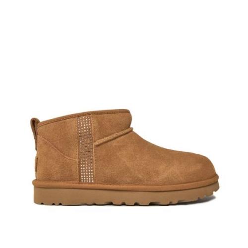 UGG Klassiska Mini Bling Stövlar Brown, Dam