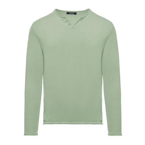 BomBoogie V-neck Knitwear Green, Herr