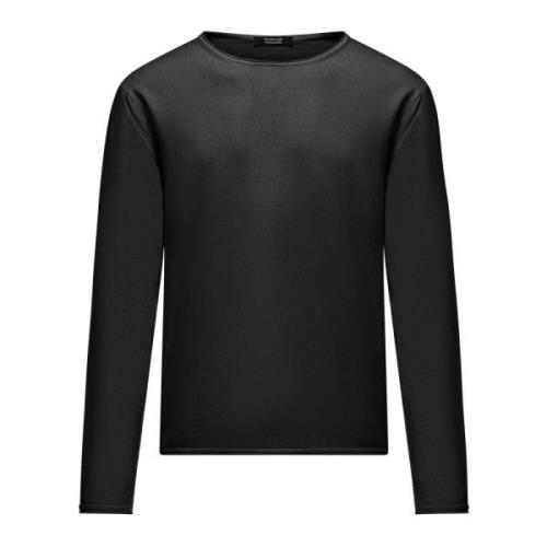 BomBoogie Round-neck Knitwear Black, Herr