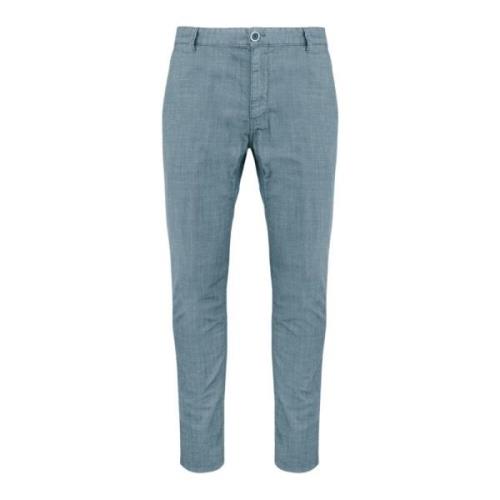 BomBoogie Slim Fit Chino Byxor Blue, Herr