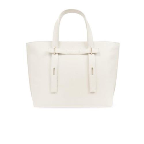 Furla ‘Giove Medium’ shopper väska Beige, Dam