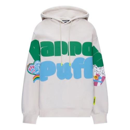 Barrow Hoodie med pufftryck Multicolor, Unisex