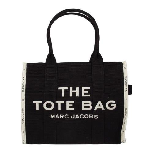 Marc Jacobs Tyg Shopper Väska Black, Dam