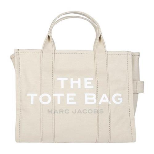 Marc Jacobs Tyg Shopper Väska Beige, Dam