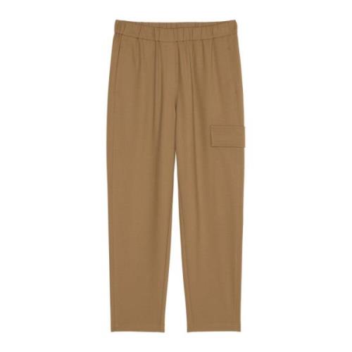 Marc O'Polo Cargo tapered joggers Brown, Dam