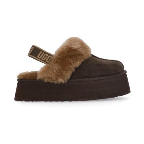 UGG Bruna Mockatofflor med Shearling Päls Brown, Dam