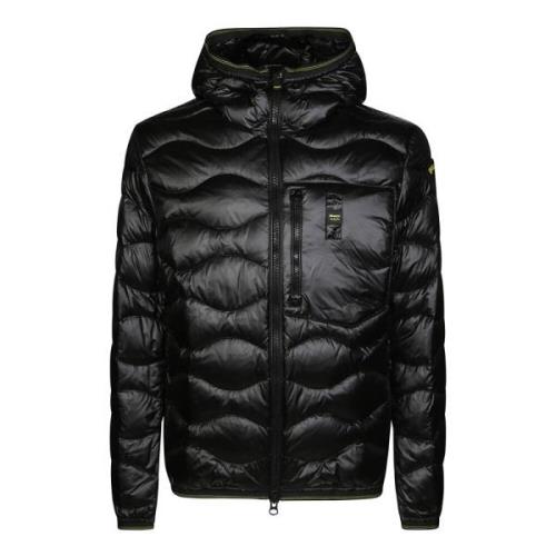 Blauer Huva Pufferjacka Black, Herr