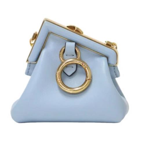 Fendi Vintage Pre-owned Laeder fendi-vskor Blue, Dam