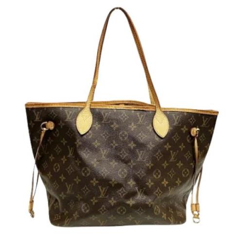 Louis Vuitton Vintage Pre-owned Tyg louis-vuitton-vskor Brown, Dam