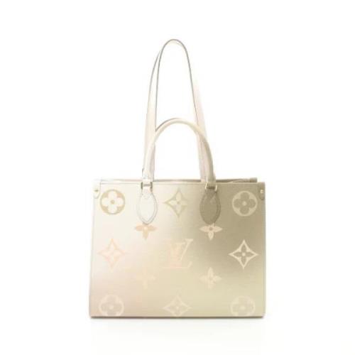 Louis Vuitton Vintage Pre-owned Laeder louis-vuitton-vskor Beige, Dam