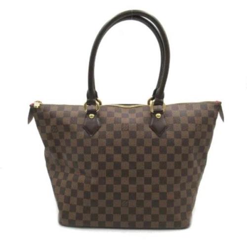 Louis Vuitton Vintage Pre-owned Canvas louis-vuitton-vskor Brown, Dam