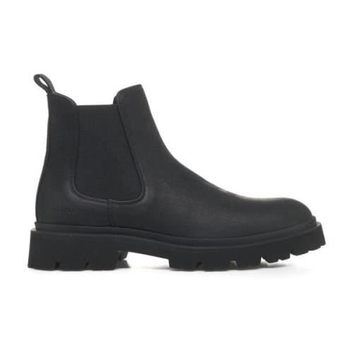 Copenhagen Shoes Nubuckläder Chelsea Boots Herr Black, Herr