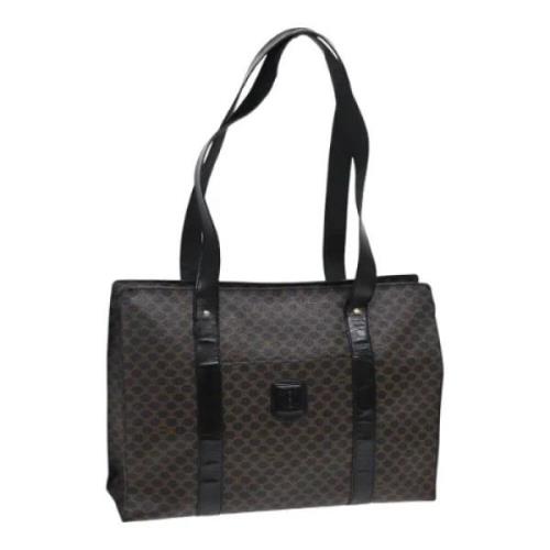 Celine Vintage Pre-owned Laeder totevskor Black, Dam