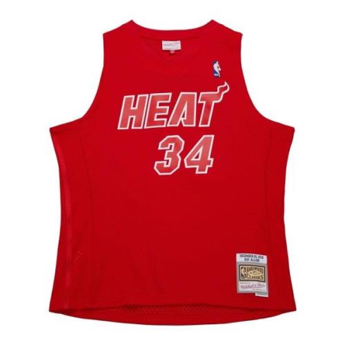 Mitchell & Ness NBA Day Jersey Heat 2012 Ray Allen Red, Herr