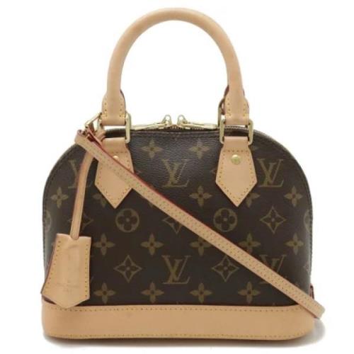 Louis Vuitton Vintage Pre-owned Tyg louis-vuitton-vskor Brown, Dam