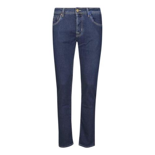 Jacob Cohën Slim Fit Jeans för Män Blue, Herr