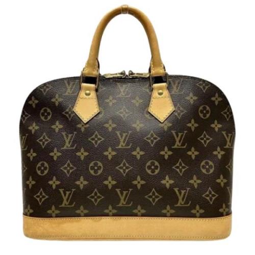 Louis Vuitton Vintage Pre-owned Tyg louis-vuitton-vskor Brown, Dam