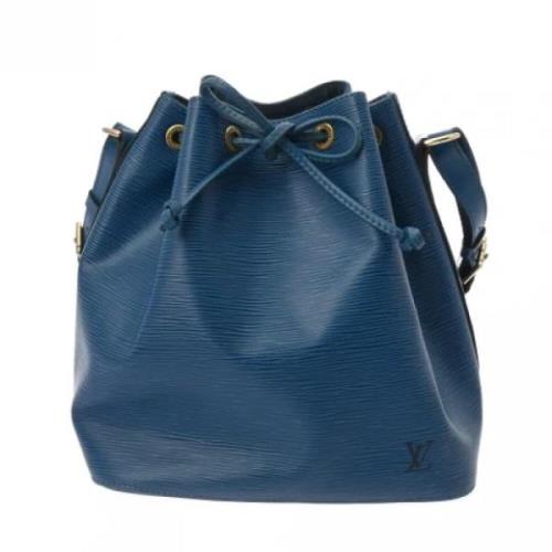 Louis Vuitton Vintage Pre-owned Laeder louis-vuitton-vskor Blue, Dam