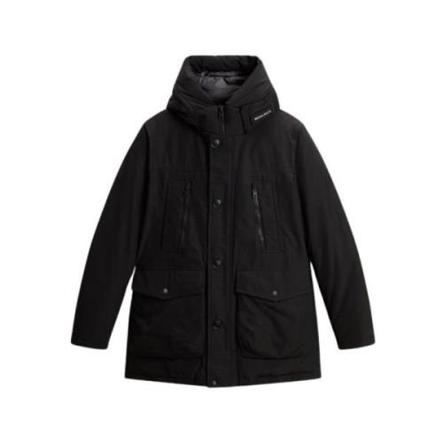 Woolrich Arctic Parka Svart Herr Vinterjacka Black, Herr