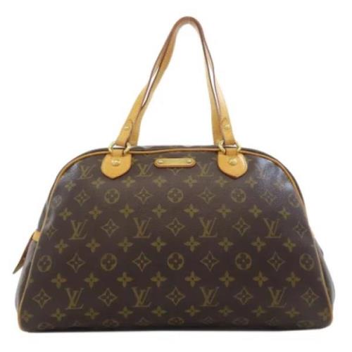 Louis Vuitton Vintage Pre-owned Canvas louis-vuitton-vskor Brown, Dam