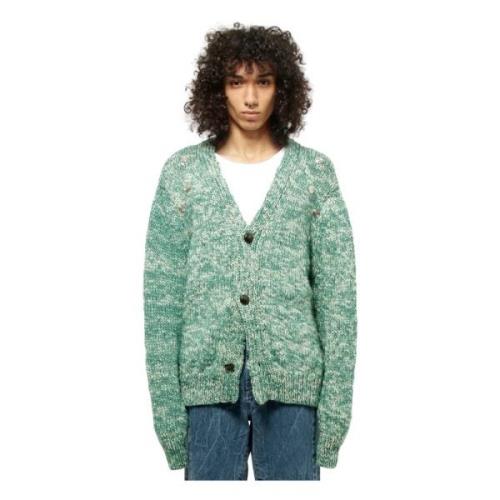 Namacheko Stiligt Stickad Cardigan Tröja Green, Dam