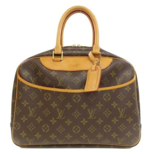 Louis Vuitton Vintage Pre-owned Tyg louis-vuitton-vskor Brown, Dam