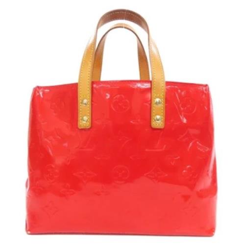 Louis Vuitton Vintage Pre-owned Tyg louis-vuitton-vskor Red, Dam