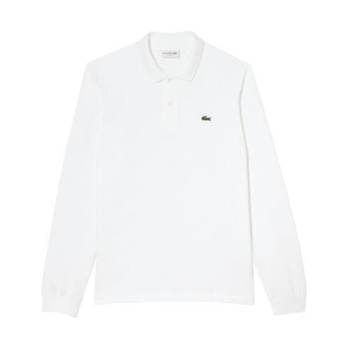 Lacoste Vit långärmad polotröja White, Herr