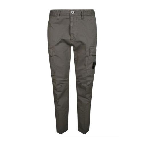 Stone Island Modern Tapered Byxor Gray, Herr