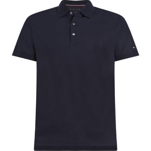 Tommy Hilfiger Blå Polo Skjorta Klassisk Stil Blue, Herr