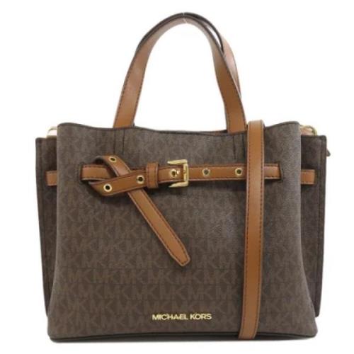 Michael Kors Pre-owned Pre-owned Plast handvskor Brown, Dam