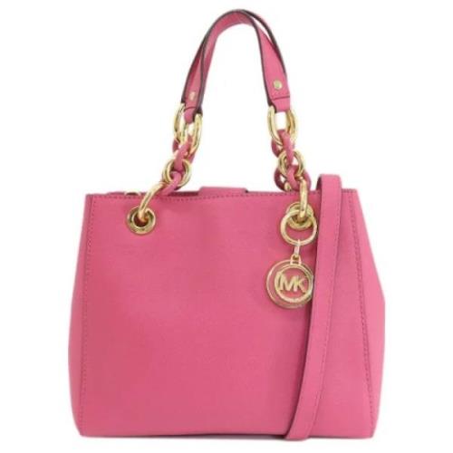 Michael Kors Pre-owned Pre-owned Plast handvskor Pink, Dam