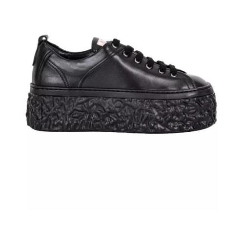 AGL Svarta Plattforms Sneakers Black, Dam