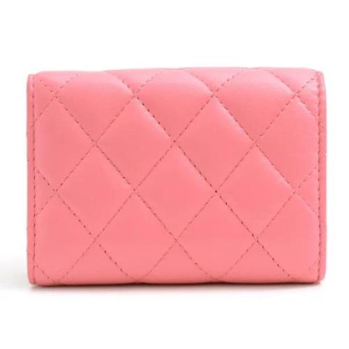 Chanel Vintage Pre-owned Laeder plnbcker Pink, Dam