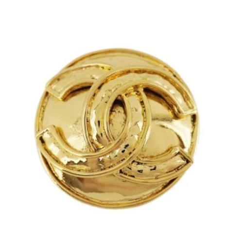 Chanel Vintage Pre-owned Guld chanel-smycken Yellow, Dam