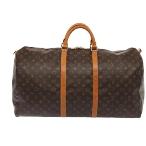 Louis Vuitton Vintage Pre-owned Canvas resvskor Brown, Dam