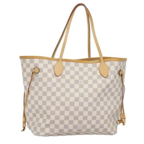 Louis Vuitton Vintage Pre-owned Canvas louis-vuitton-vskor White, Dam