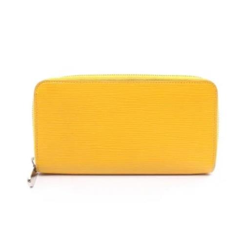 Louis Vuitton Vintage Pre-owned Laeder plnbcker Yellow, Dam