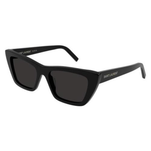 Saint Laurent Mica Stil Solglasögon Black, Unisex