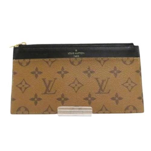 Louis Vuitton Vintage Pre-owned Plast plnbcker Beige, Dam