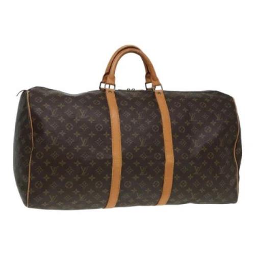 Louis Vuitton Vintage Pre-owned Canvas resvskor Brown, Dam