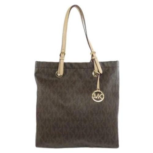 Michael Kors Pre-owned Pre-owned Plast axelremsvskor Brown, Dam