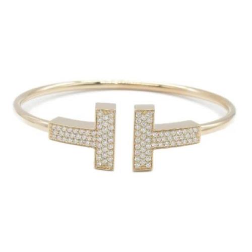 Tiffany & Co. Pre-owned Pre-owned Metall armband Beige, Dam