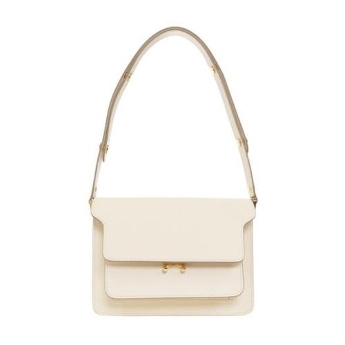 Marni Medium axelväska Beige, Dam