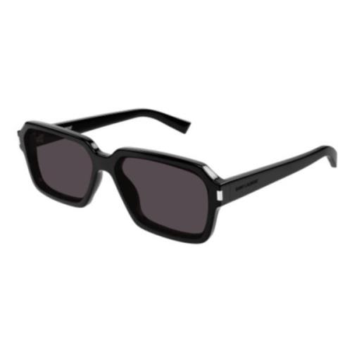 Saint Laurent Snygg Läder Axelväska Black, Unisex