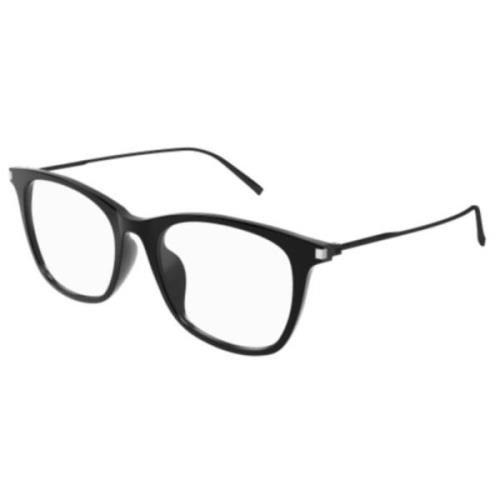 Saint Laurent Elegant Läder Axelväska Black, Unisex