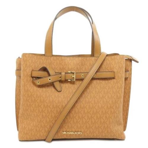 Michael Kors Pre-owned Pre-owned Plast handvskor Brown, Dam