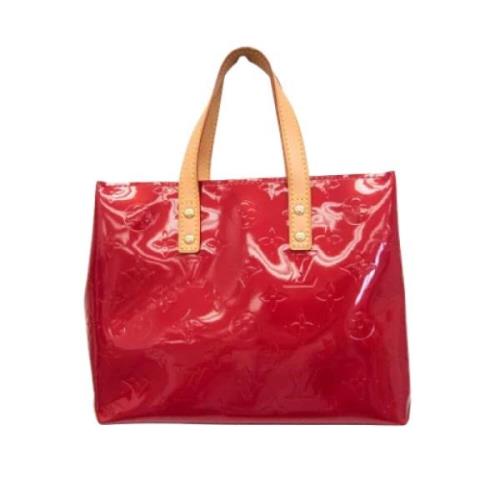 Louis Vuitton Vintage Pre-owned Tyg louis-vuitton-vskor Red, Dam