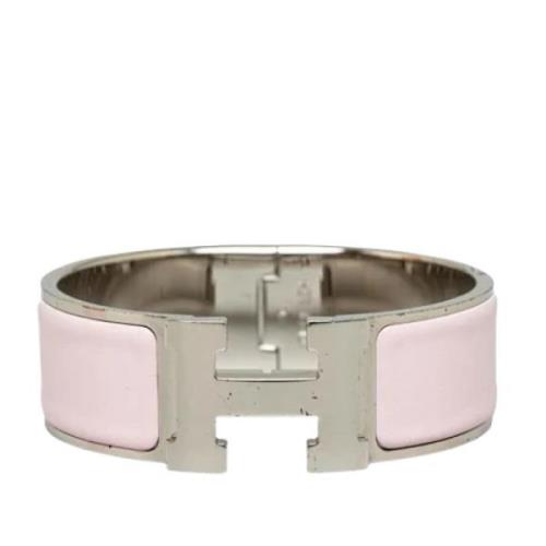 Hermès Vintage Pre-owned Metall armband Pink, Dam